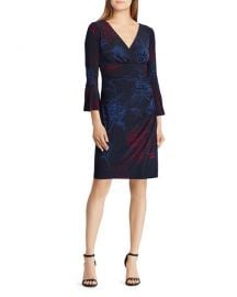 Ralph Lauren Jersey Bell-Sleeve Dress at Bloomingdales